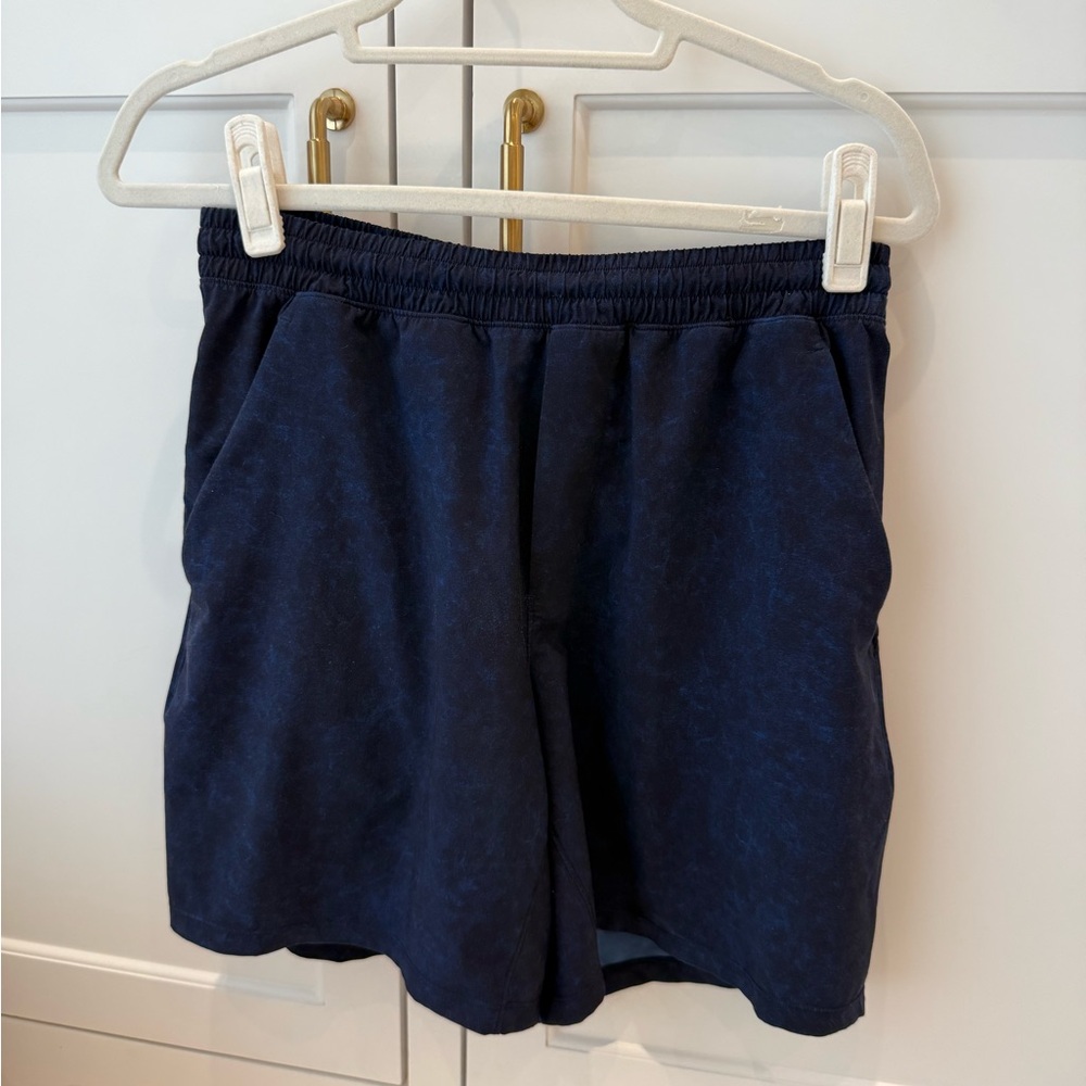 lululemon athletica Navy Blue Men's Athletic Shorts
